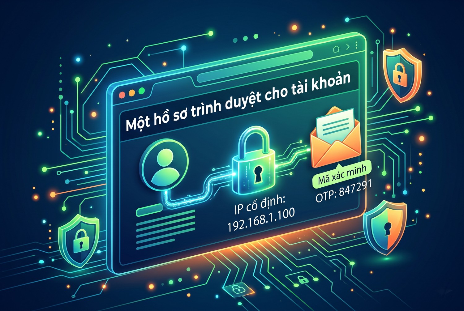 Một hồ sơ trình duyệt cho tài khoản