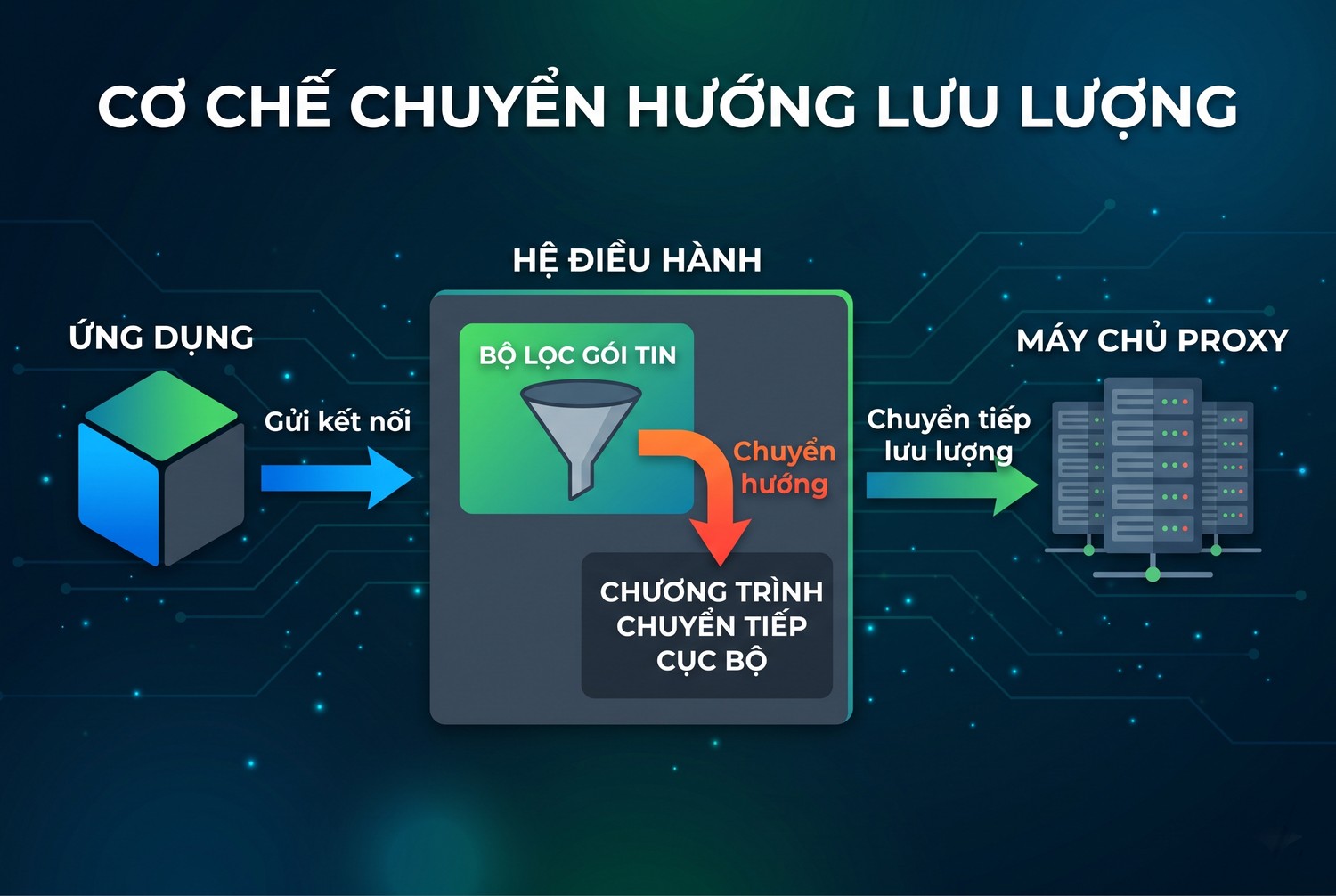 Cơ chế chuyển hướng lưu lượng