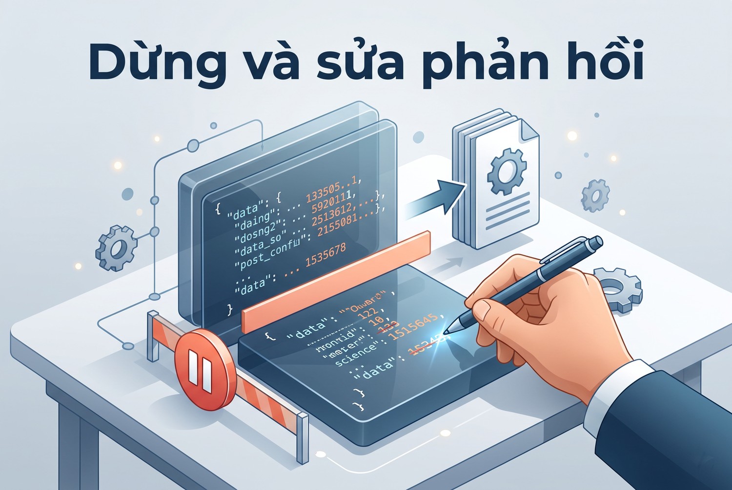 Dừng và sửa phản hồi