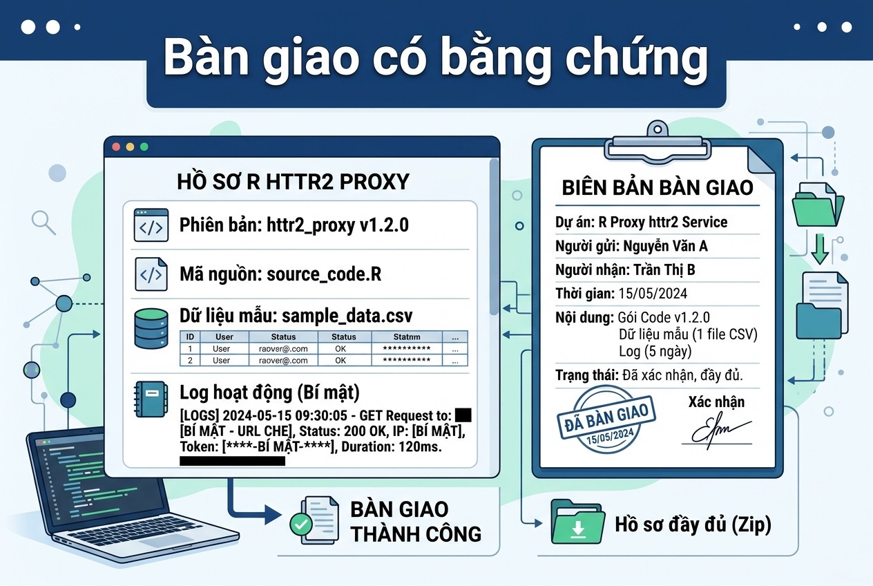 Bàn giao có bằng chứng
