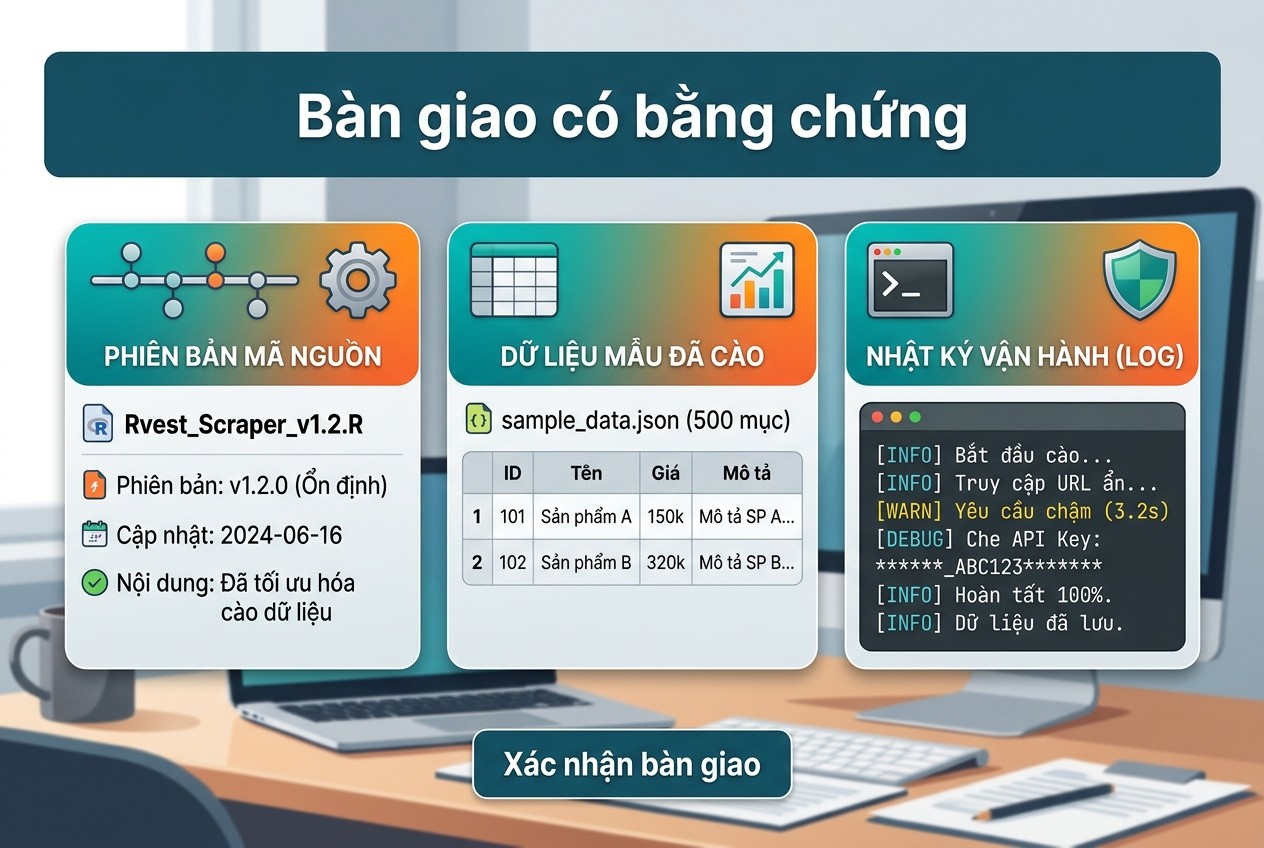 Bàn giao có bằng chứng