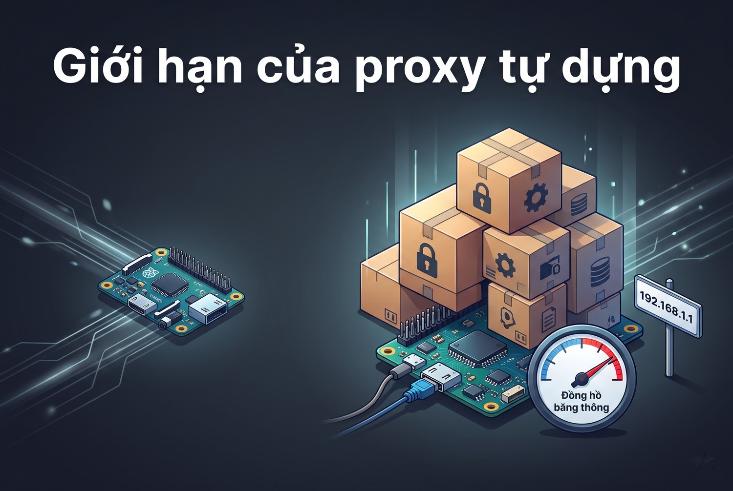 Giới hạn của proxy tự dựng