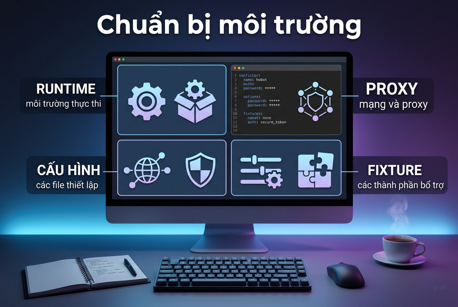 Chuẩn bị môi trường