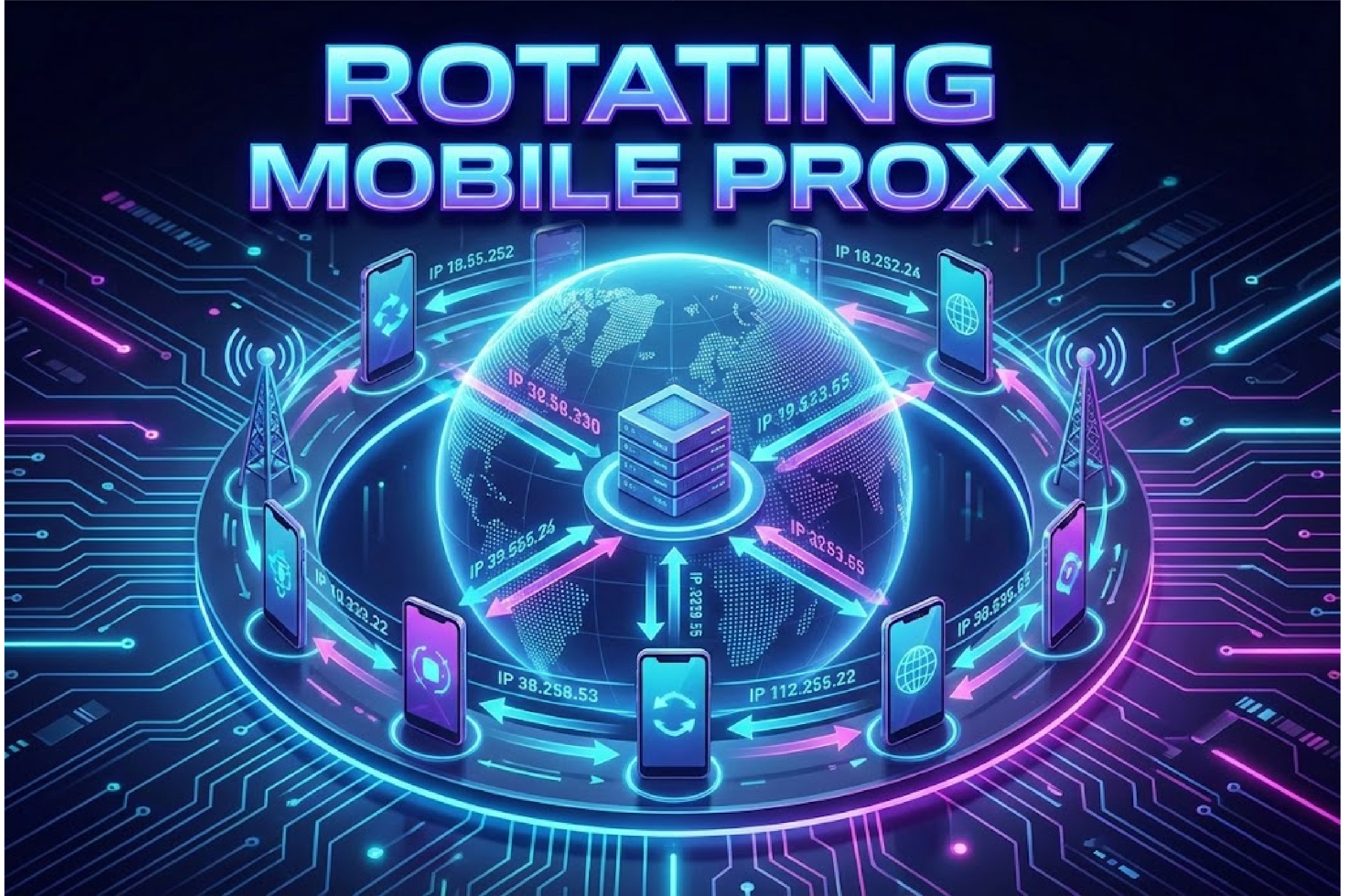 Rotating Mobile Proxy