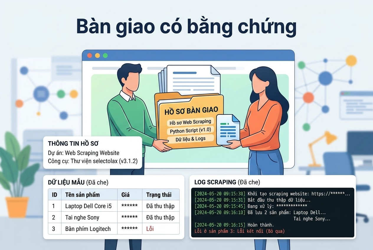 Bàn giao có bằng chứng