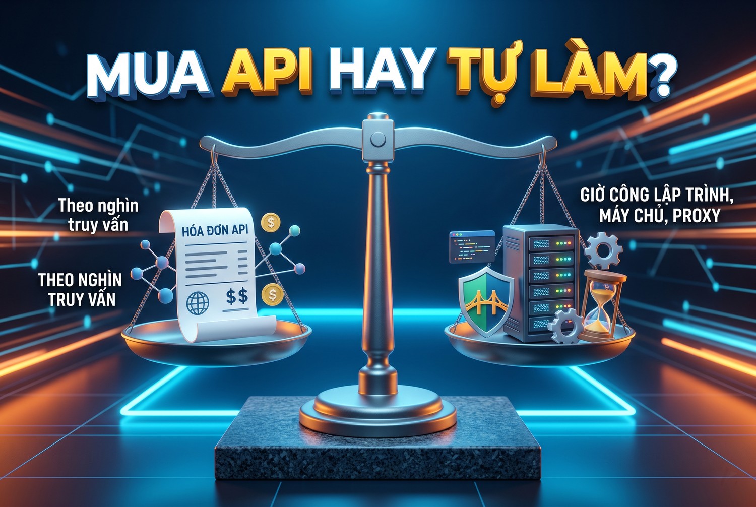 Mua API hay tự làm