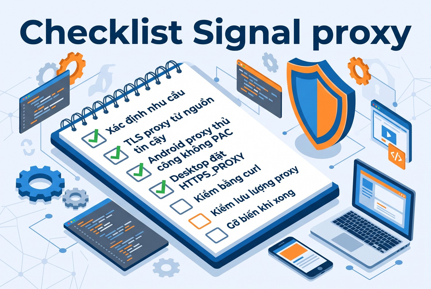 Checklist Signal proxy