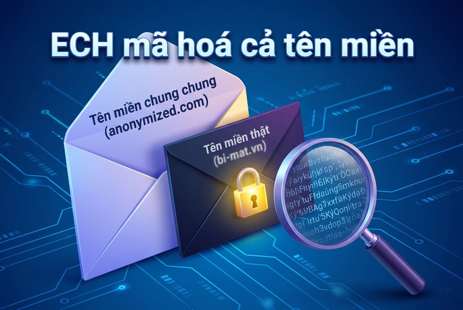 ECH mã hoá cả tên miền