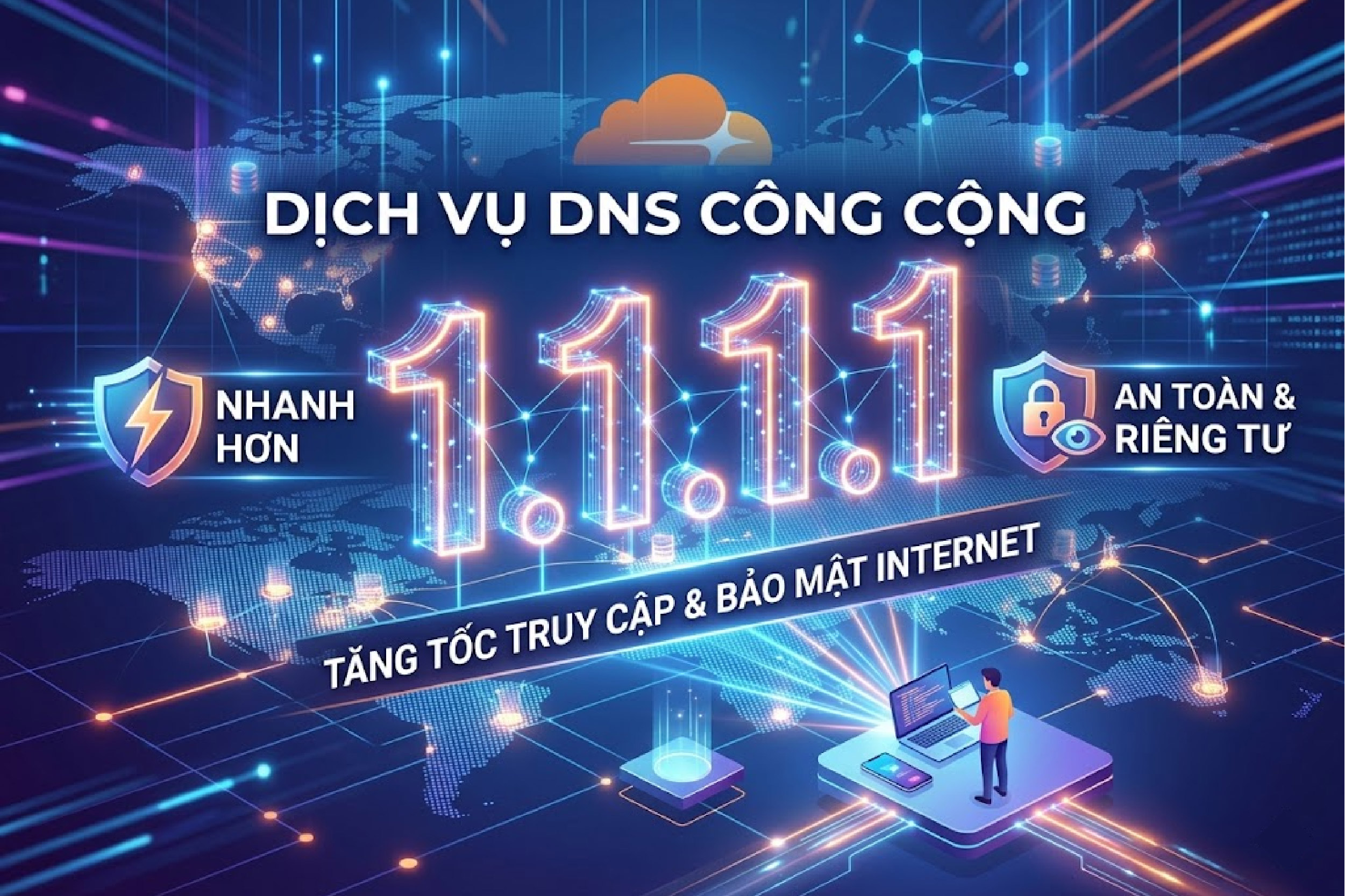 Dịch vụ DNS công cộng 1.1.1.1