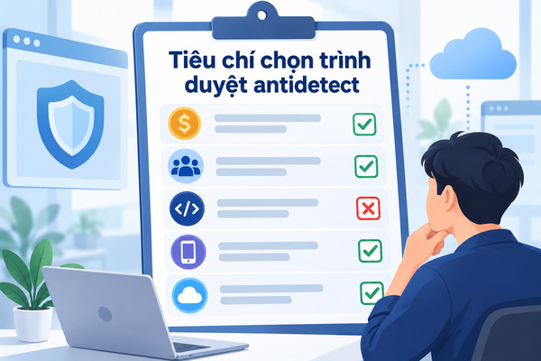 Tiêu chí chọn trình duyệt antidetect