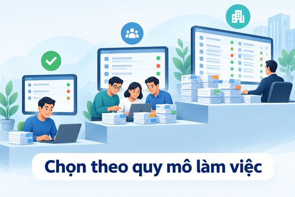 Chọn theo quy mô làm việc