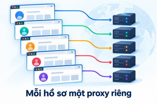 Mỗi hồ sơ một proxy riêng