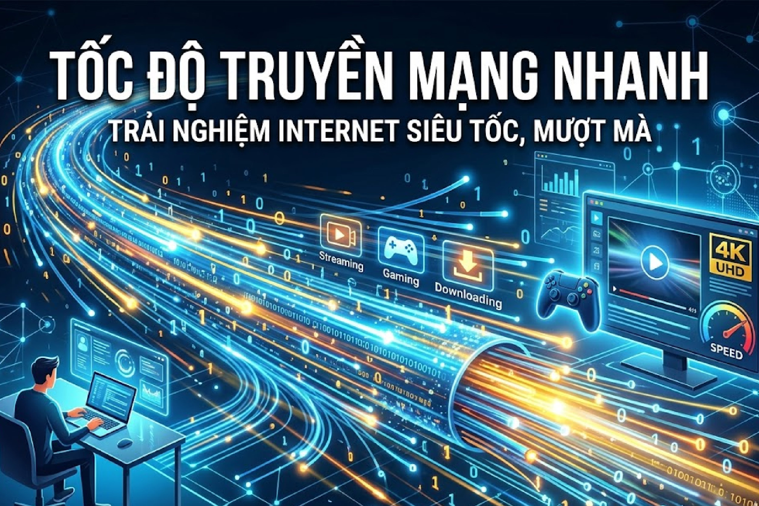 Tốc độ truyền mạng nhanh