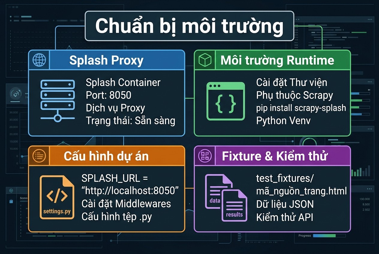 Chuẩn bị môi trường