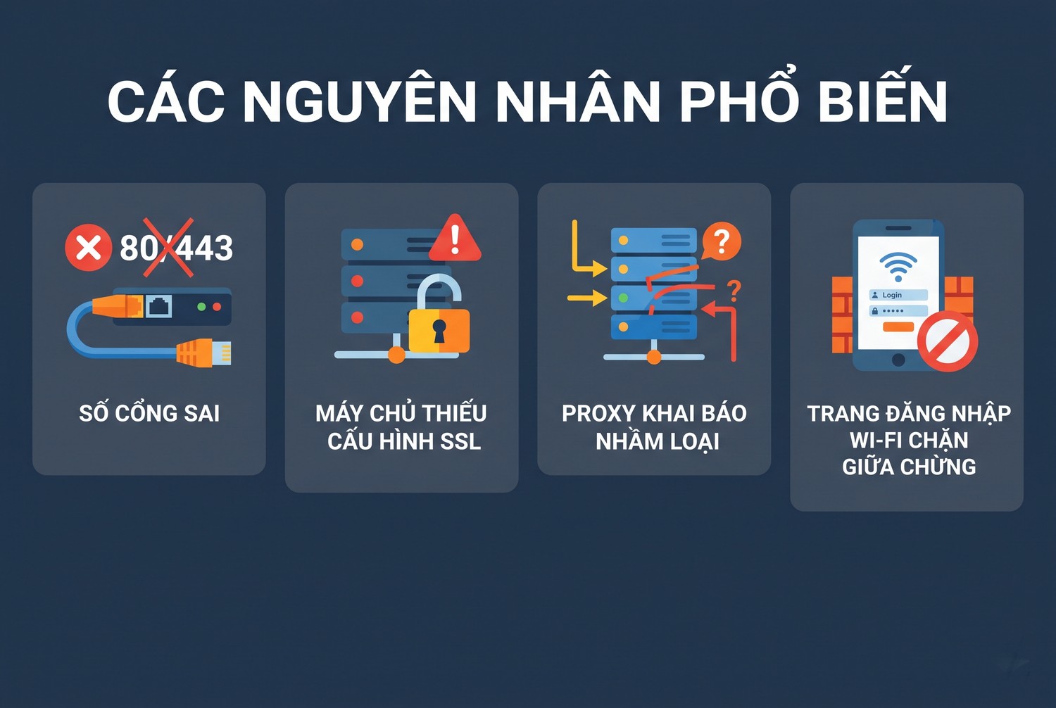 Các nguyên nhân phổ biến