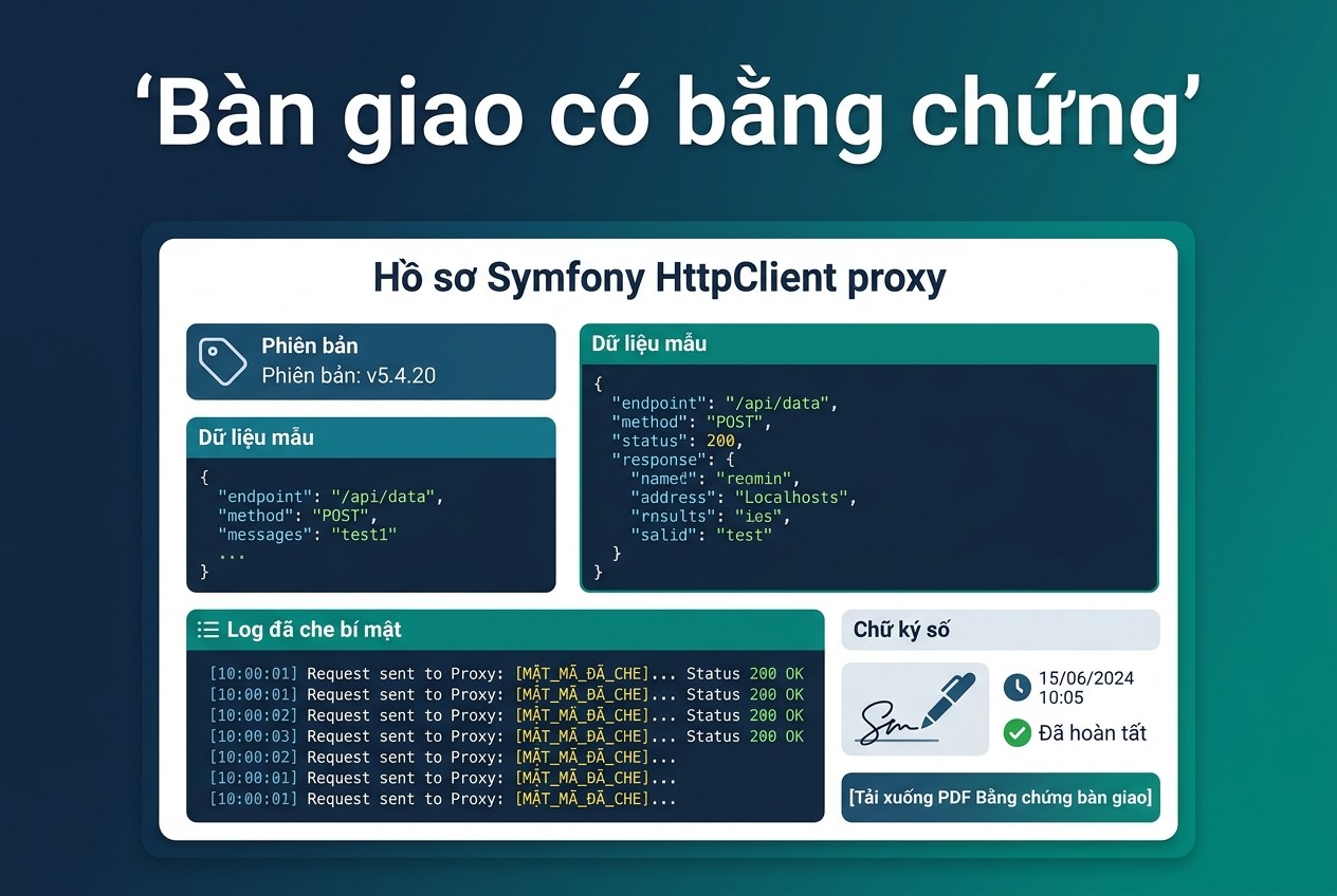 Bàn giao có bằng chứng