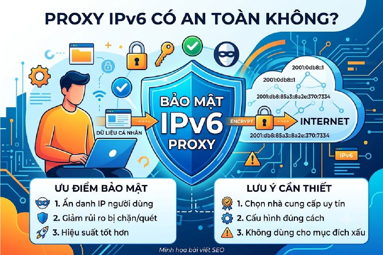 Proxy IPv6 có an toàn không?