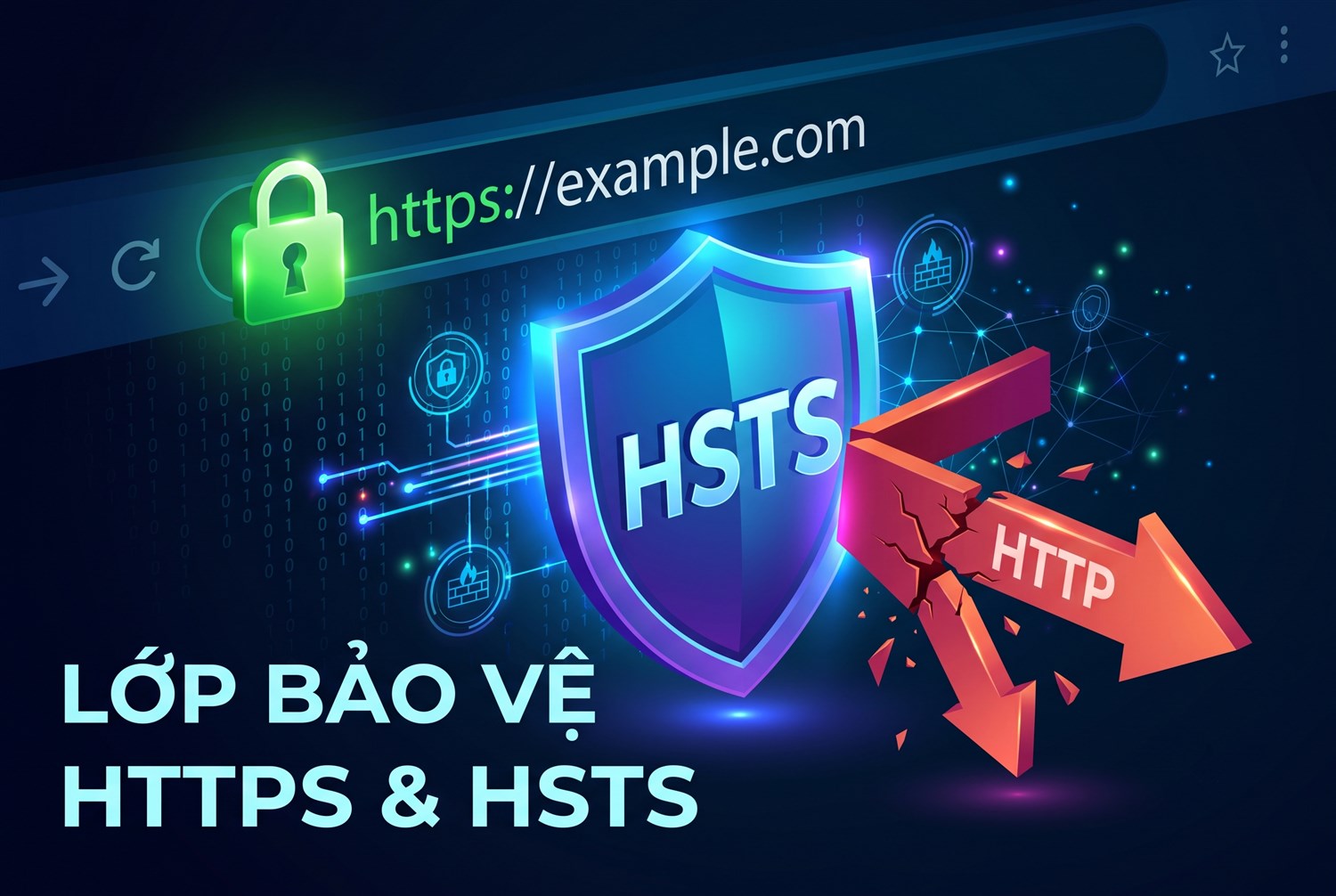 Lớp bảo vệ HTTPS và HSTS