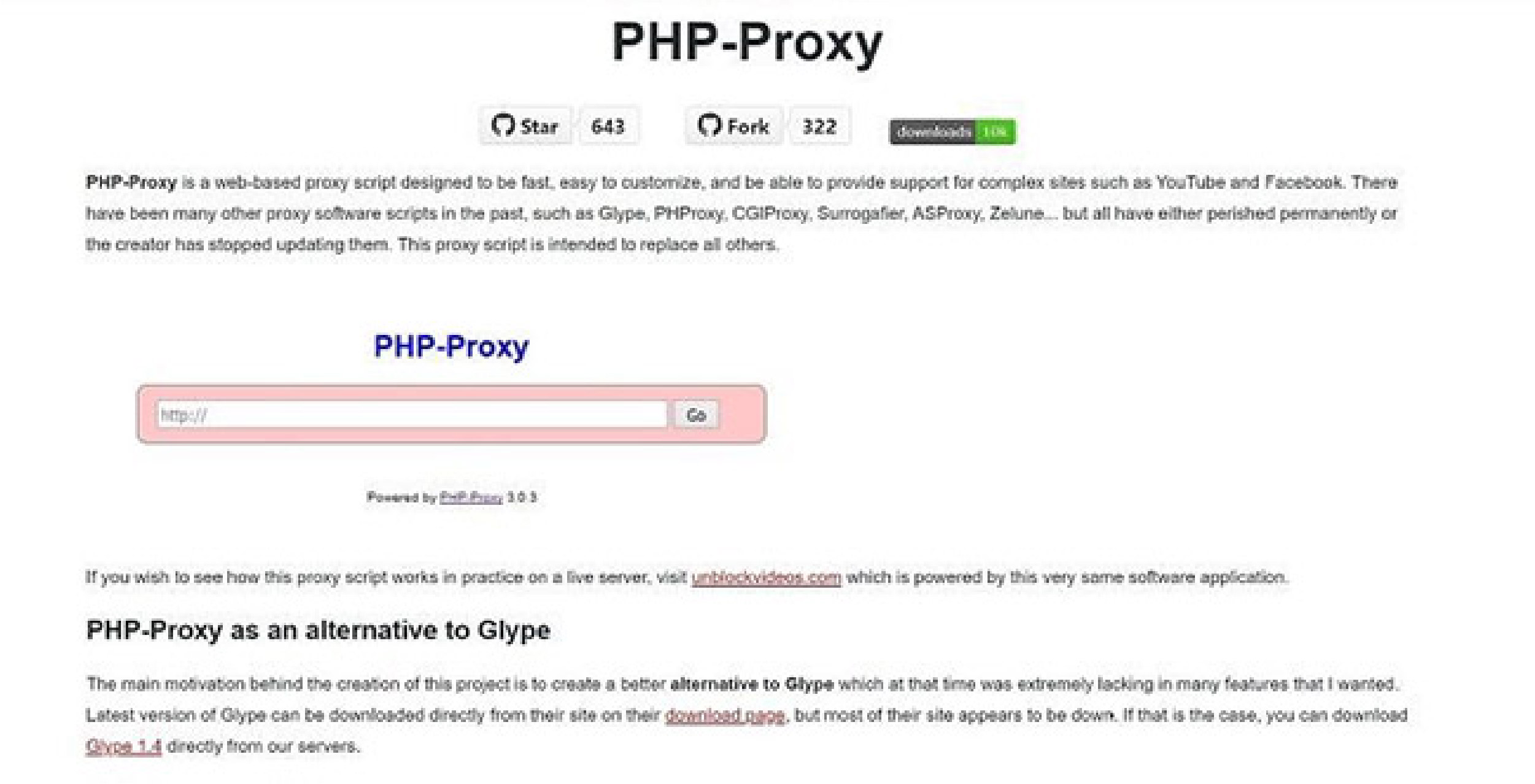 Cài đặt PHP-Proxy