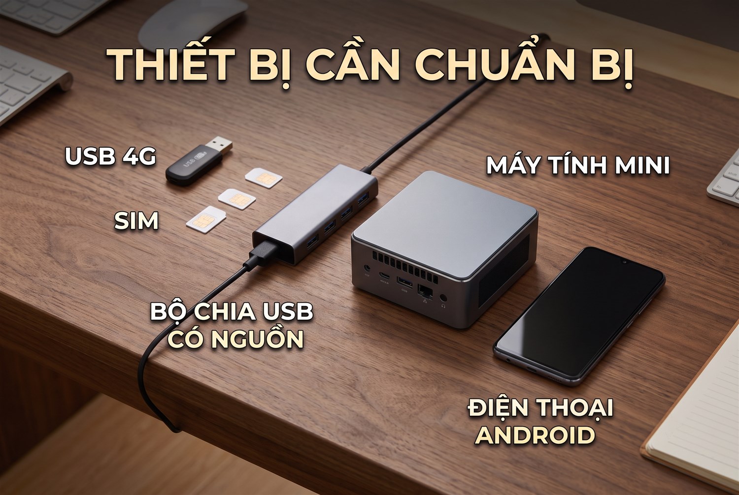 Thiết bị cần chuẩn bị