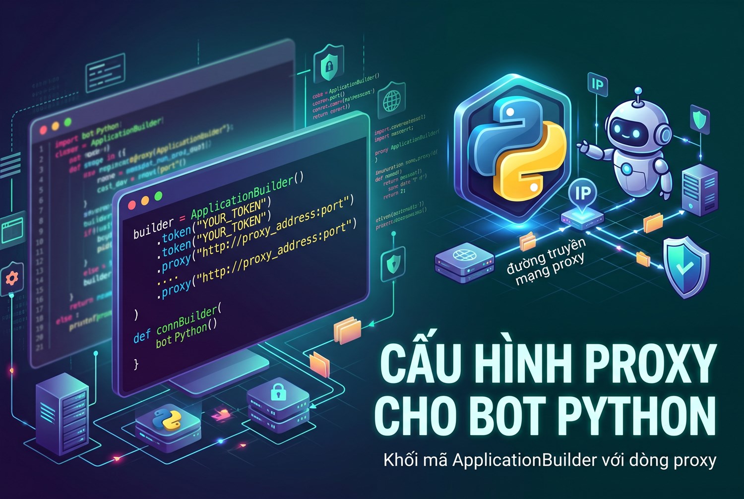 Cấu hình proxy cho bot Python