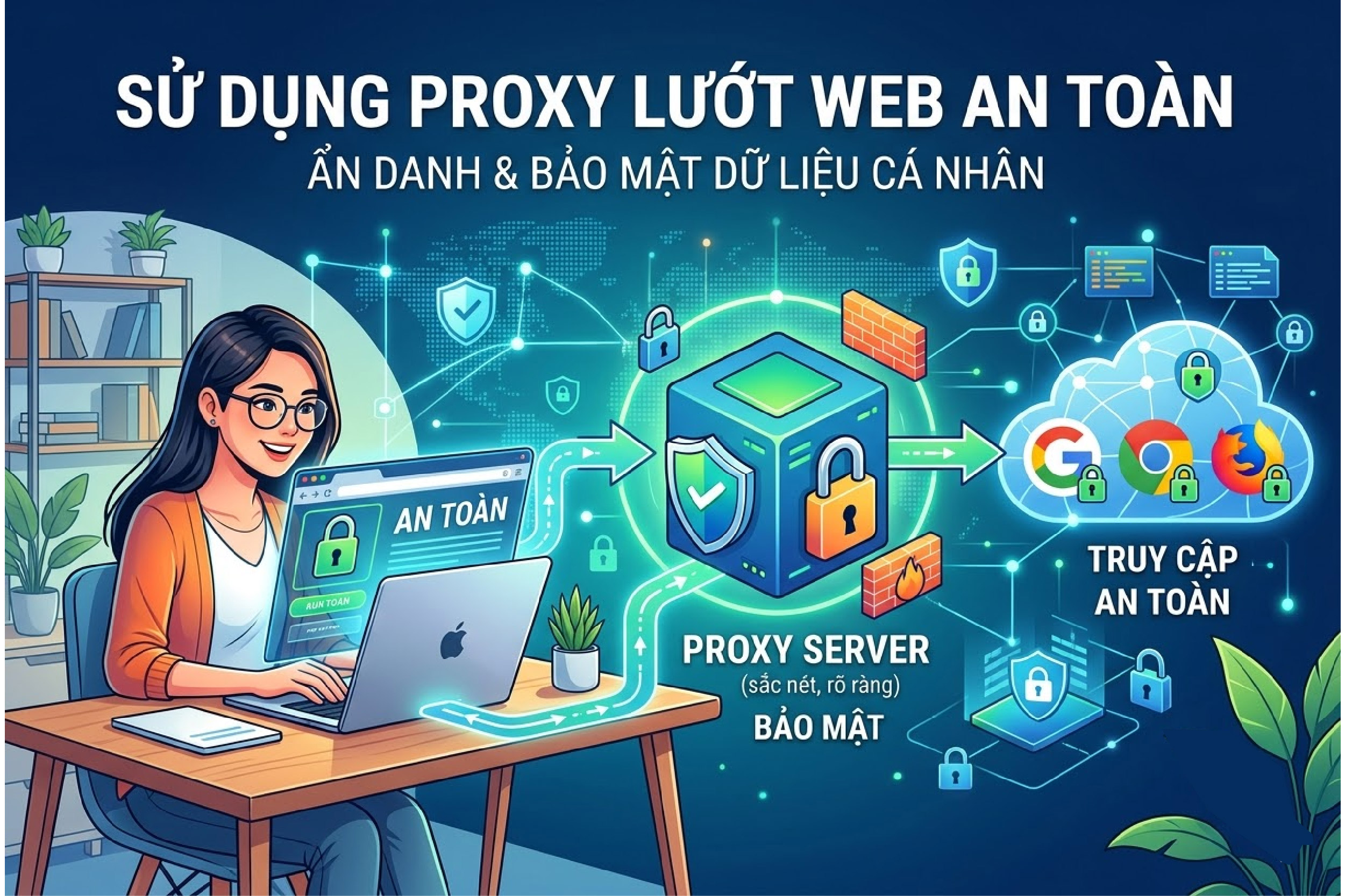 Sử dụng proxy lướt web an toàn