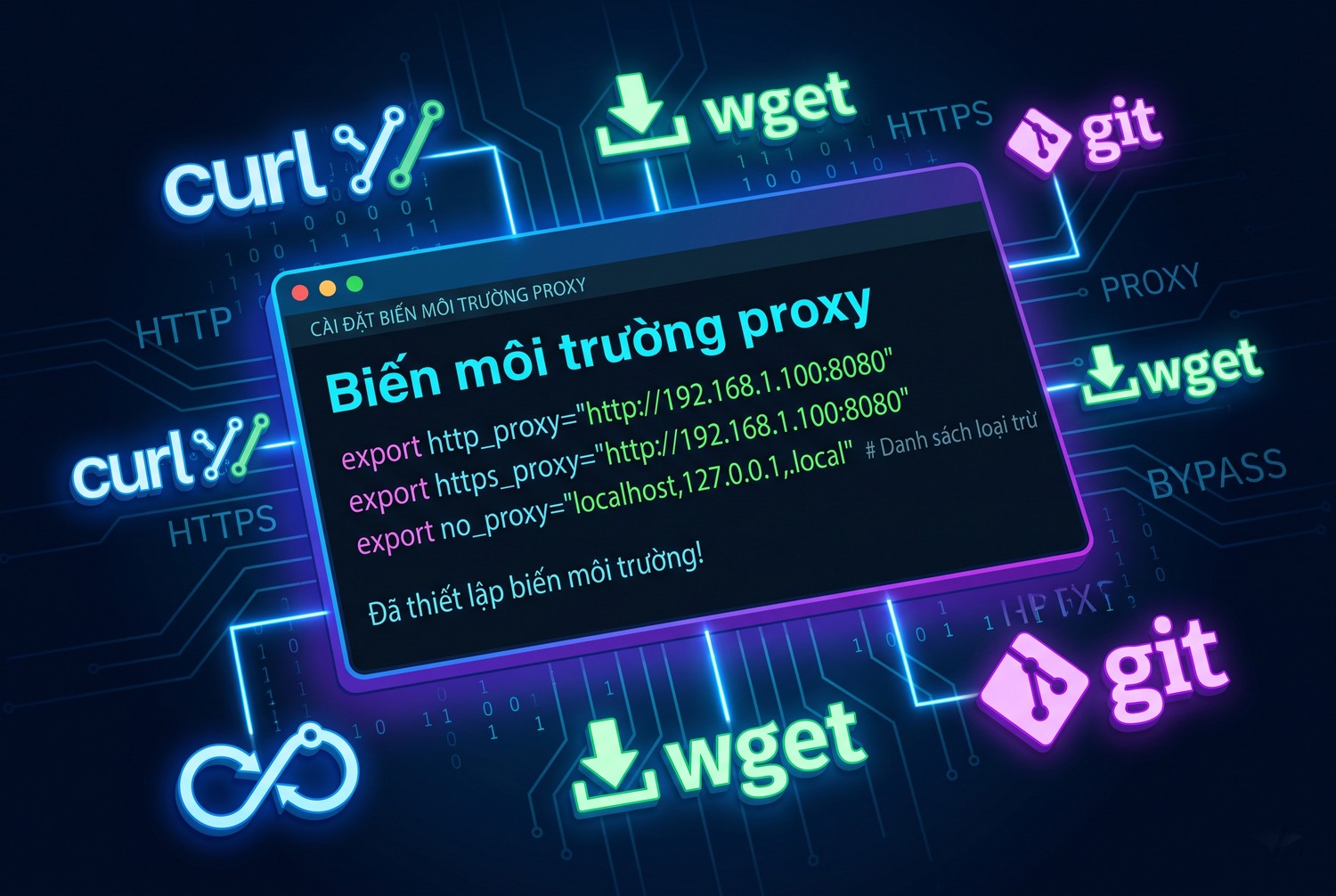 Biến môi trường proxy