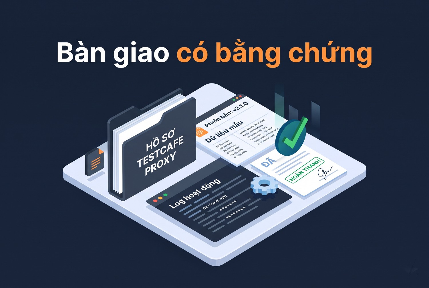 Bàn giao có bằng chứng