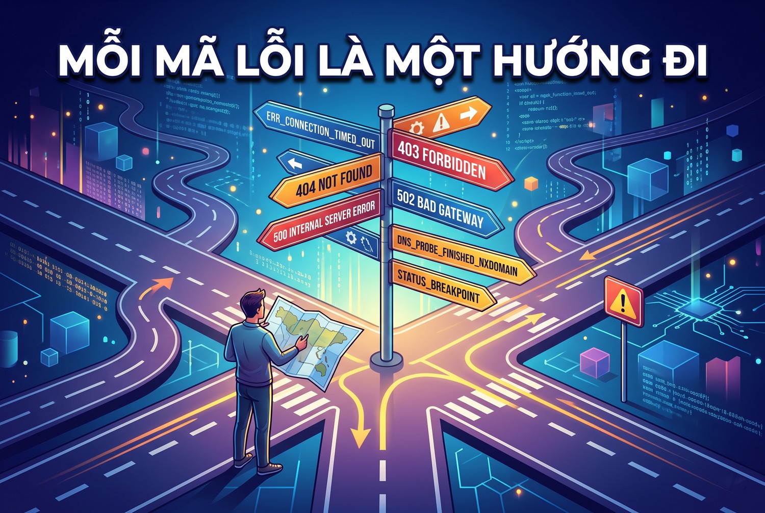 Mỗi mã lỗi là một hướng đi