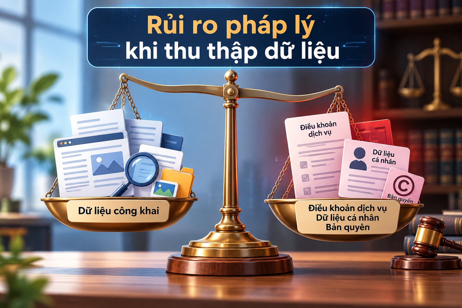 Rủi ro pháp lý khi thu thập dữ liệu