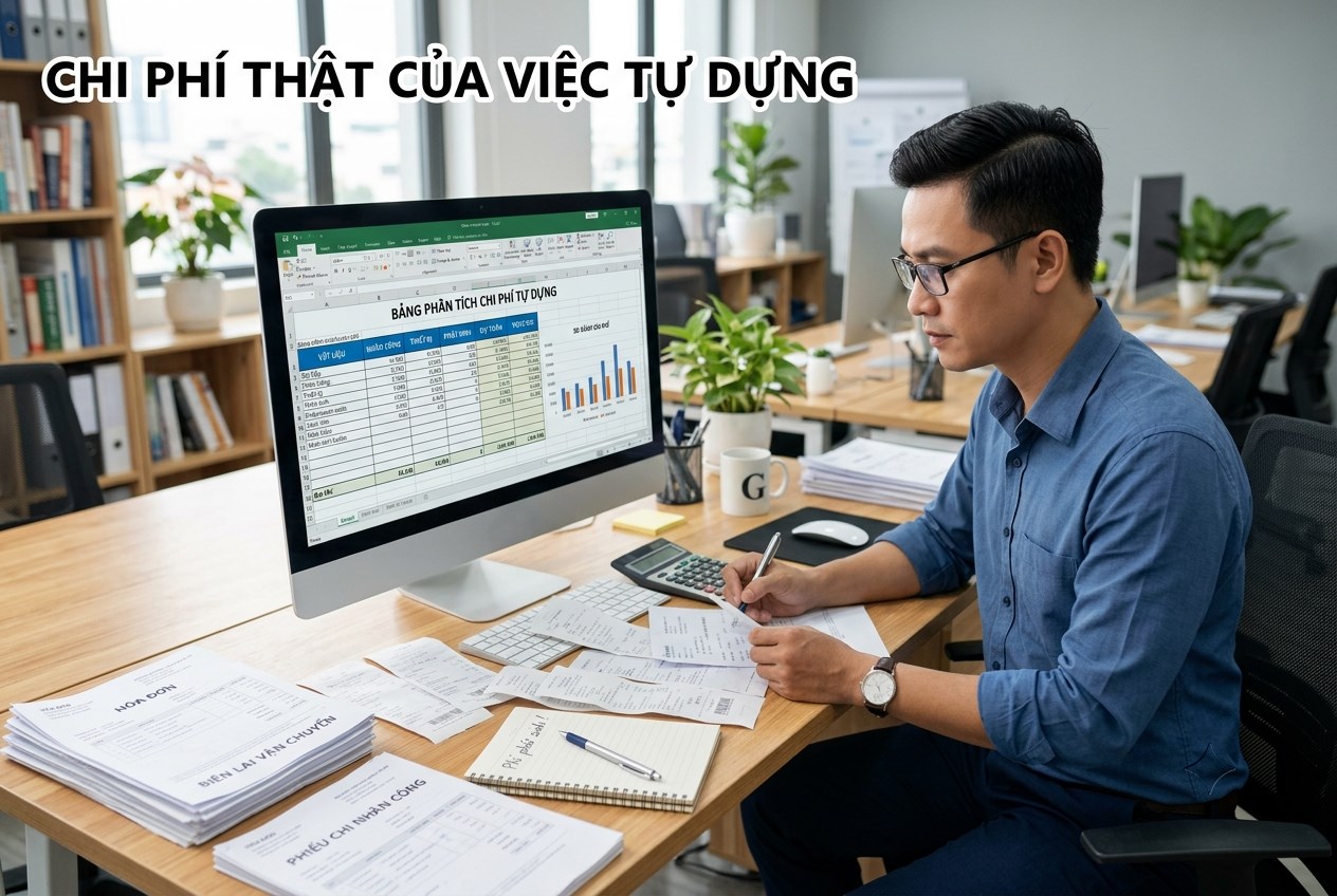 Chi phí thật của việc tự dựng
