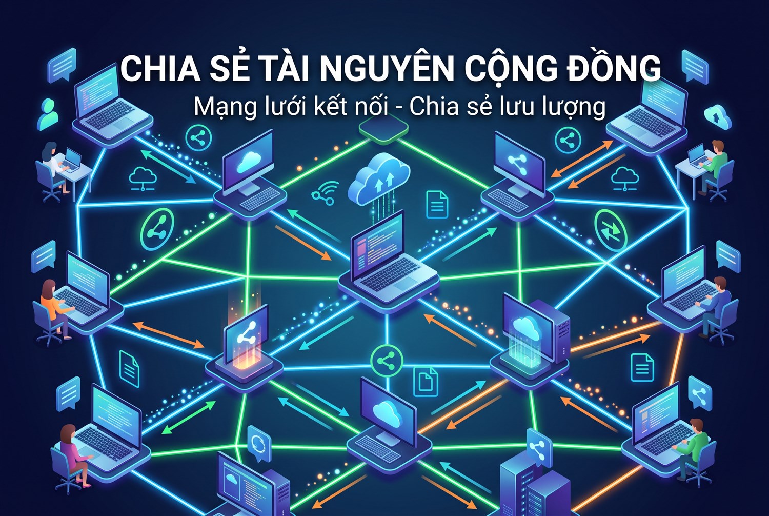 Mô hình chia sẻ tài nguyên cộng đồng
