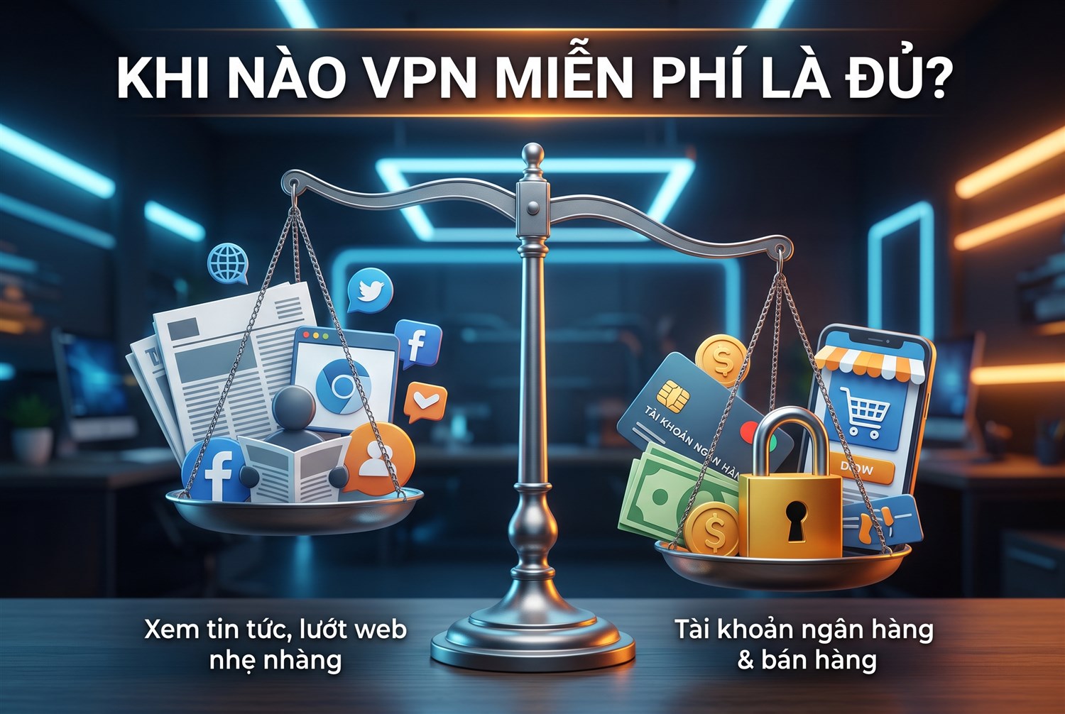 Khi nào VPN miễn phí là đủ