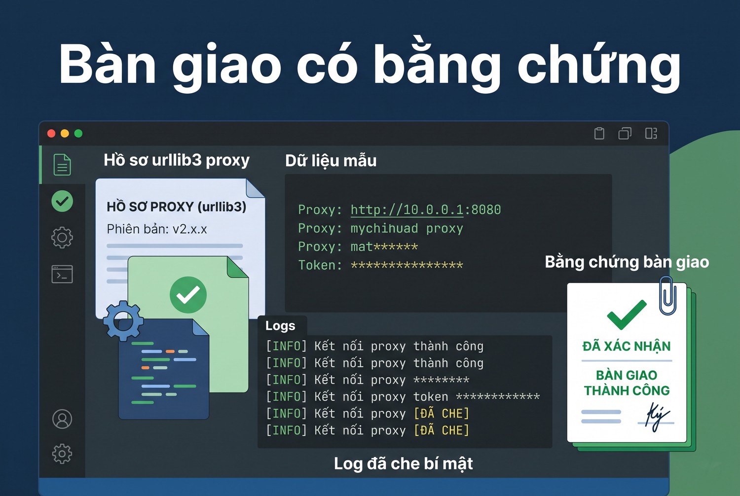 Bàn giao có bằng chứng