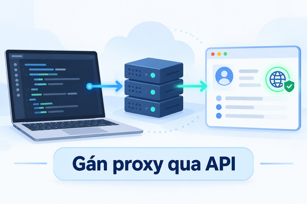 Gán proxy qua API