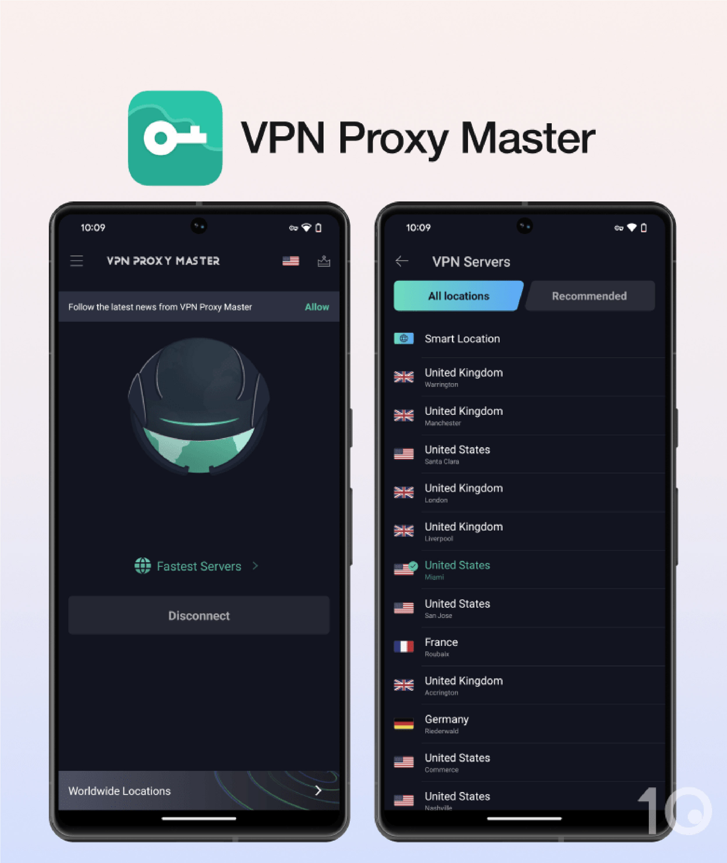 Phần mềm vpn proxy master trên điện thoại