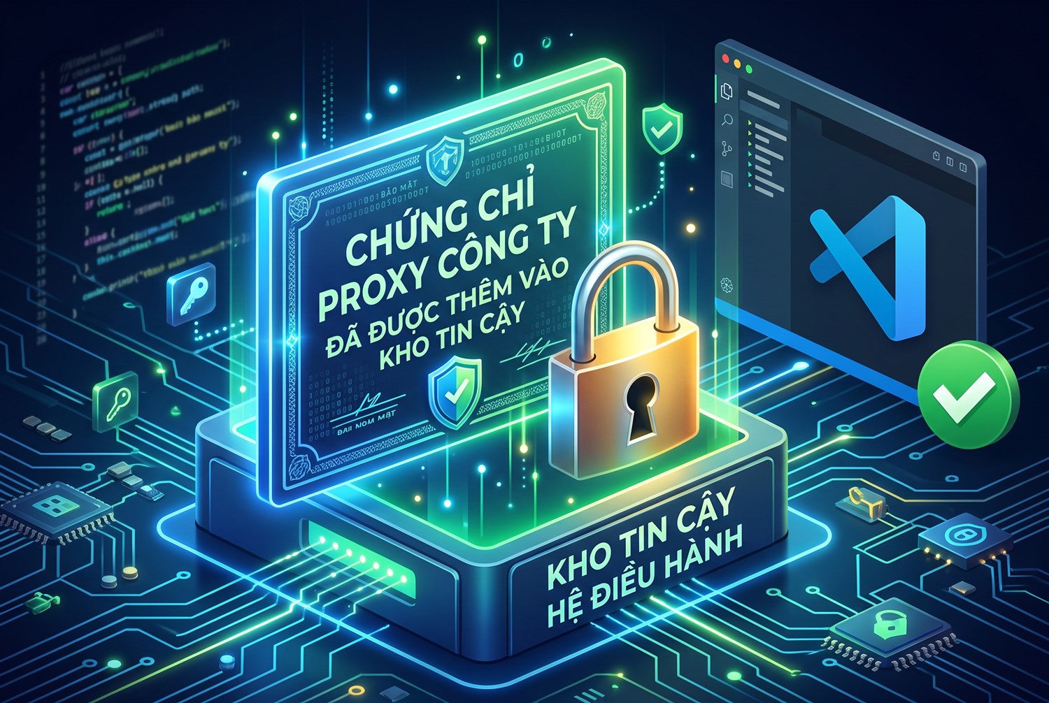 Chứng chỉ của proxy công ty