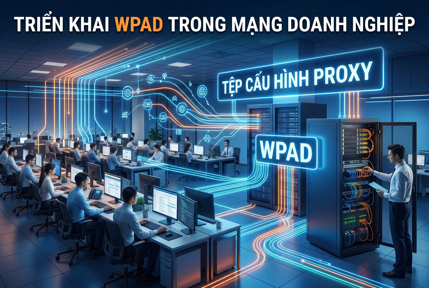 Triển khai WPAD trong mạng doanh nghiệp