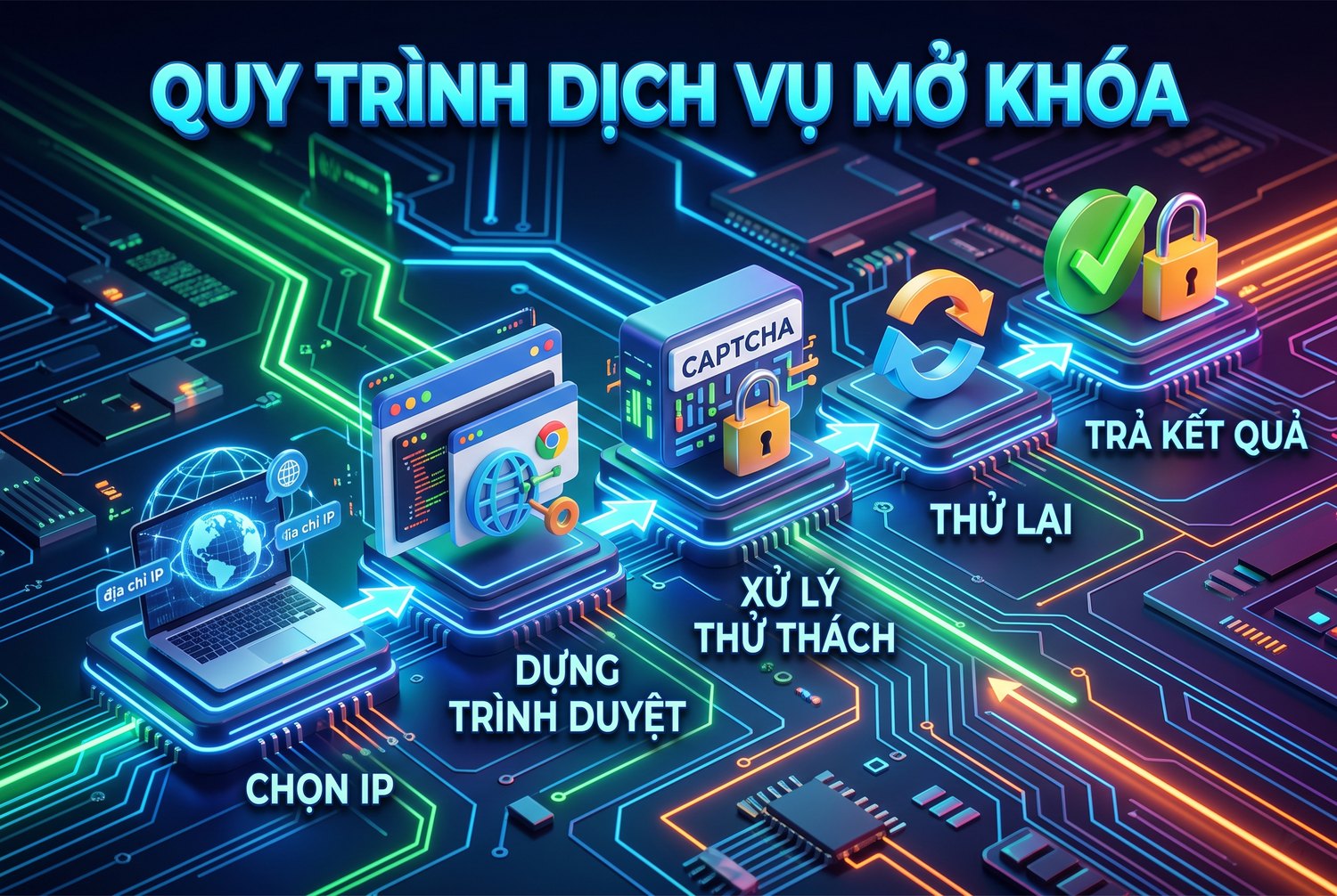 Bên trong một dịch vụ mở khoá