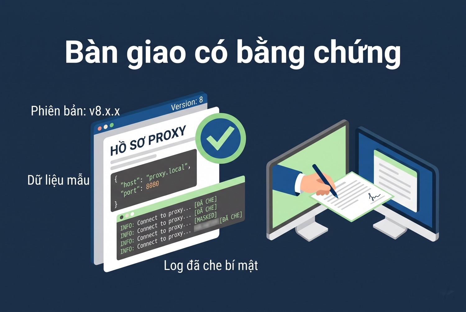 Bàn giao có bằng chứng
