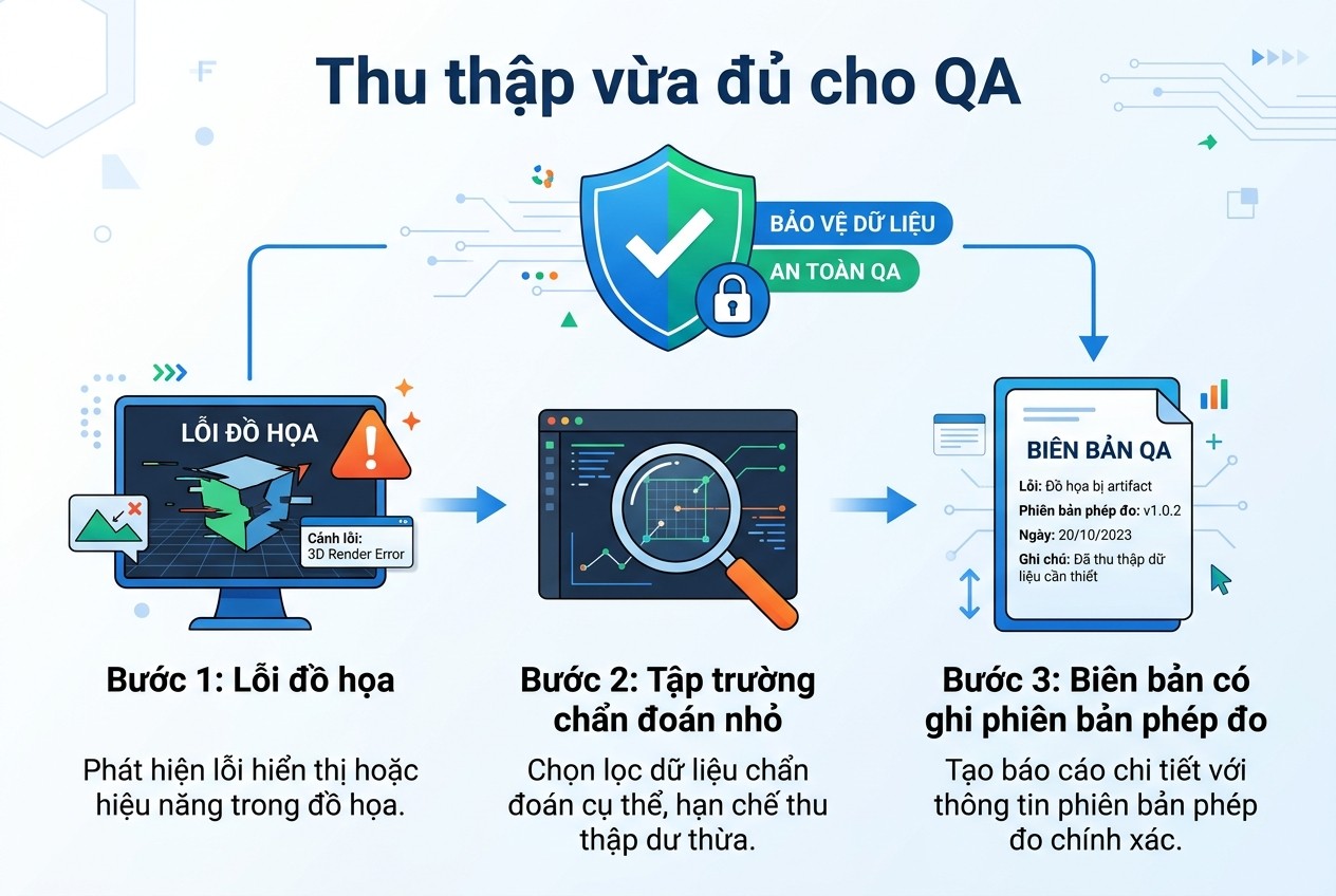 Thu thập vừa đủ cho QA