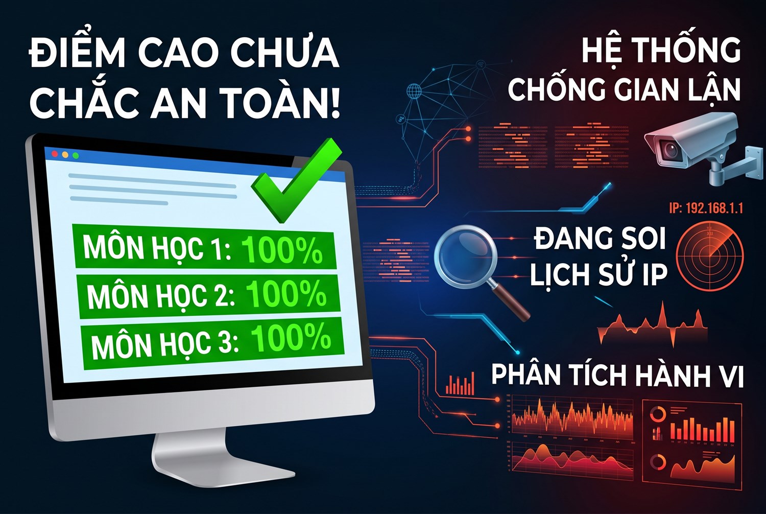 Điểm cao chưa chắc an toàn