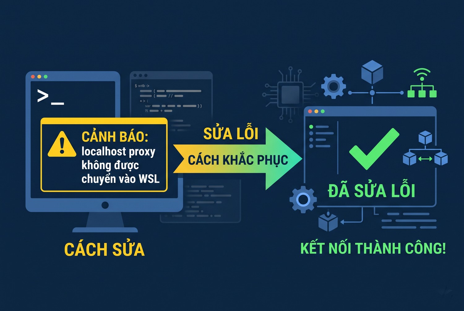 Sửa lỗi localhost proxy
