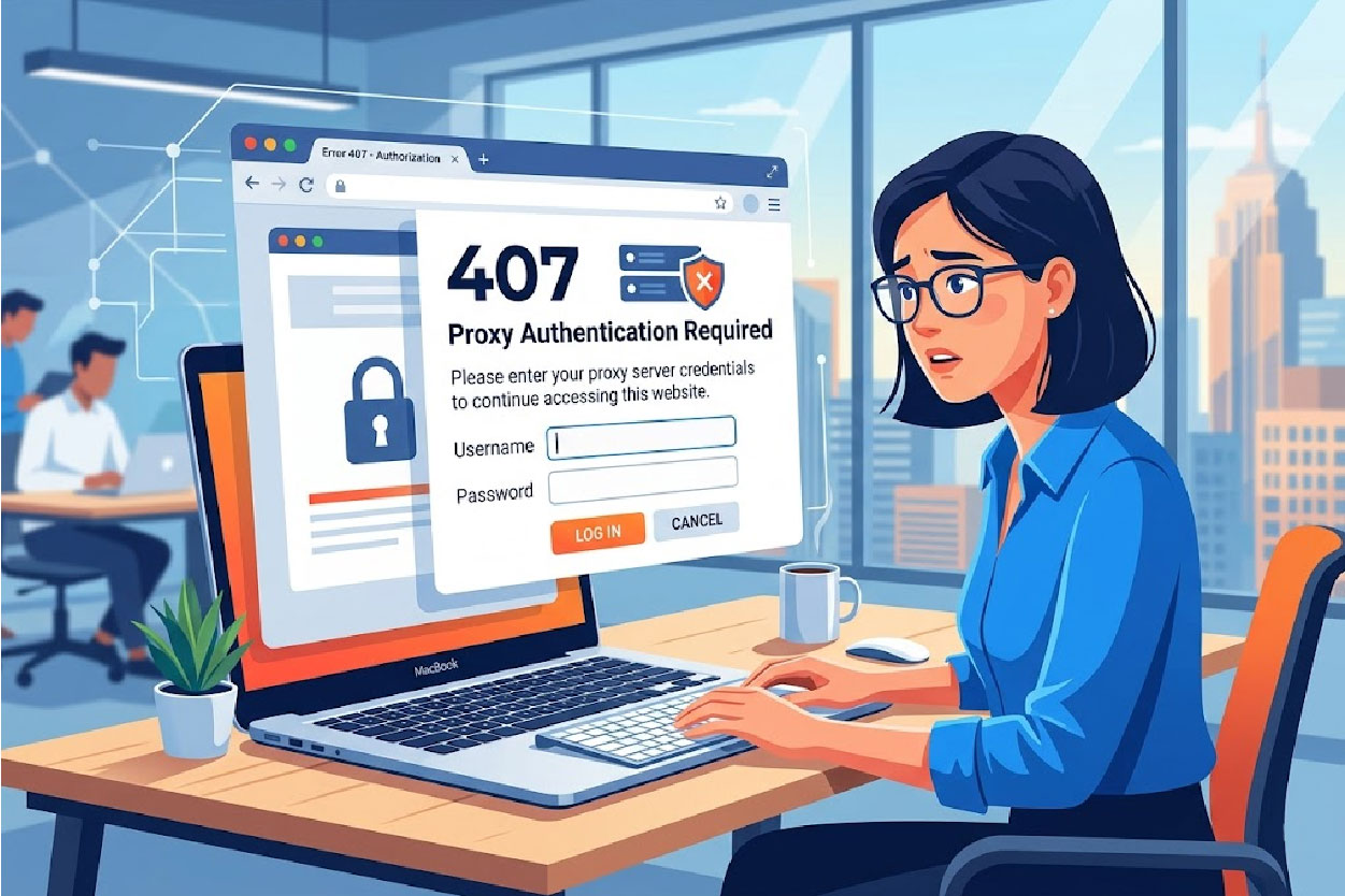 Lỗi 407 Proxy Authentication Required